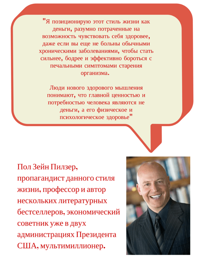 wellness что это. Пол Пилзер