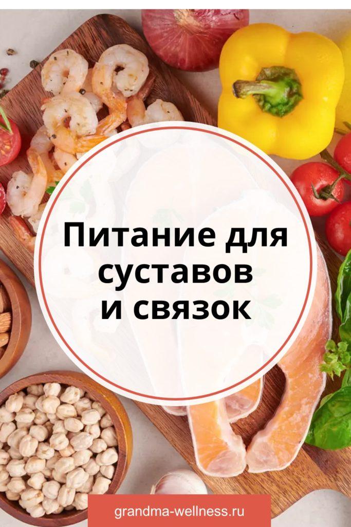 Питание для суставов и связок